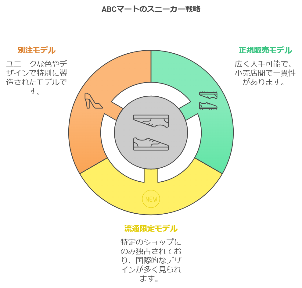 ABCマートのスニーカー戦略・ABCマート限定モデルとは