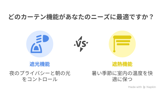 どの機能を選ぶ?