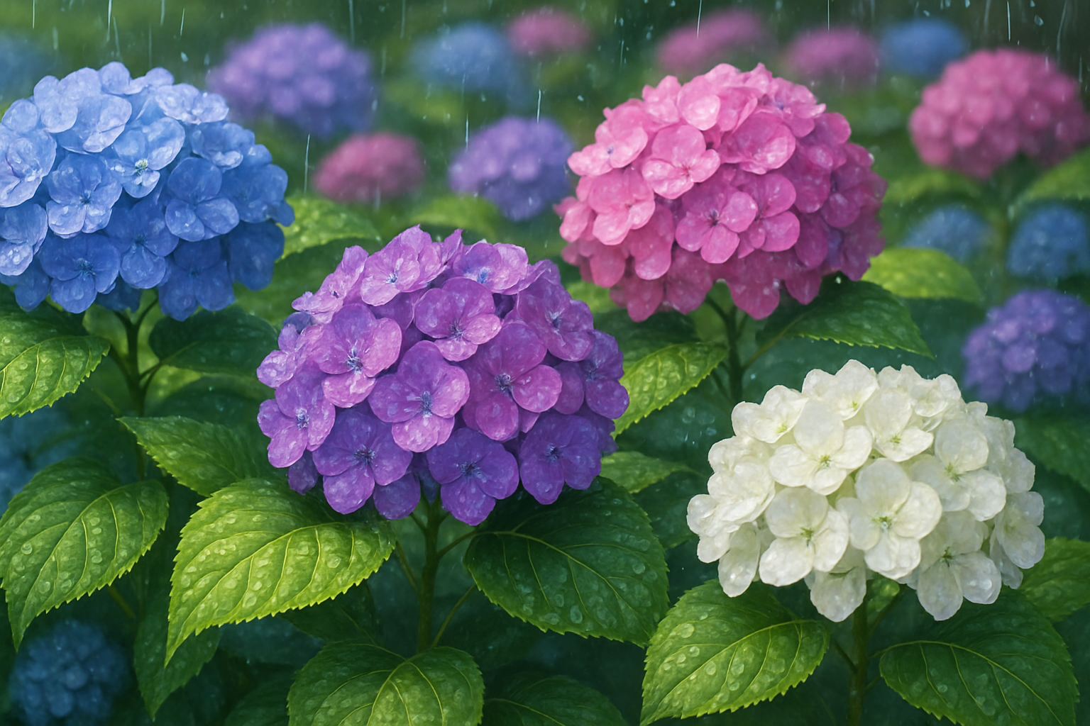 紫陽花の花言葉を色別に紹介！色ごとの意味を知り心を込めて贈ろう！