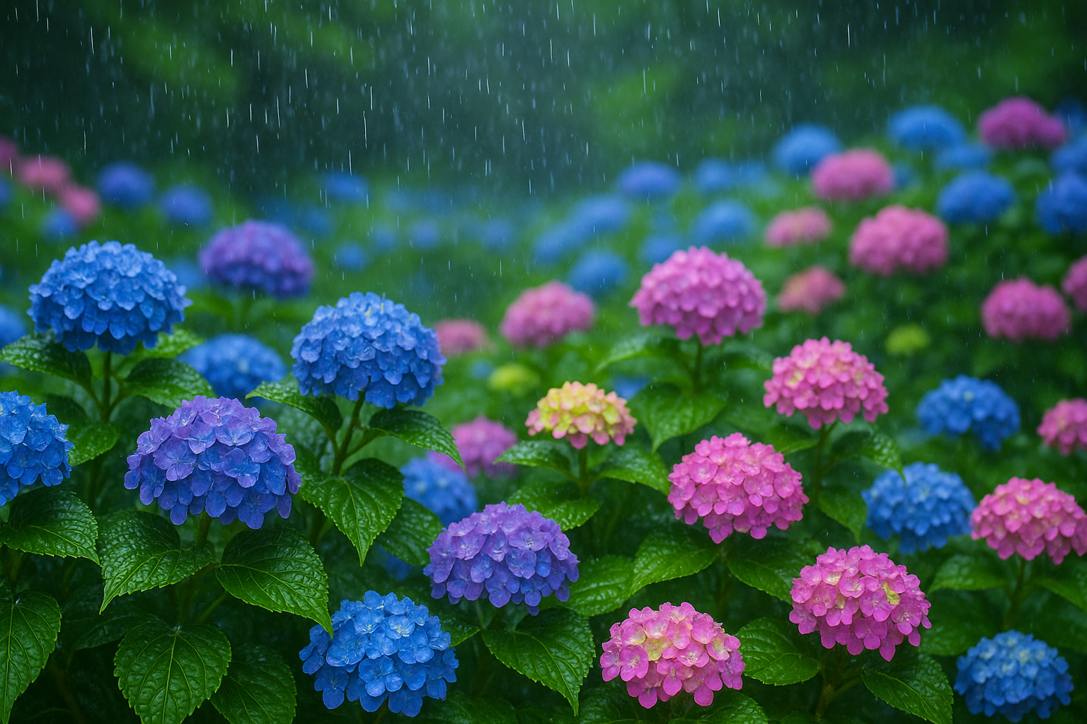 雨だけの絶景体験！関東で絶対行きたい「あじさい寺」おすすめベスト5